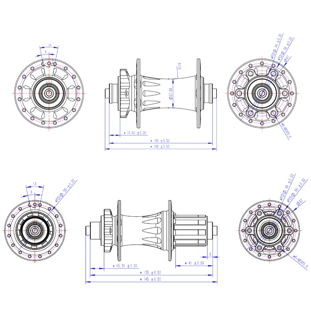 loud bike hubs