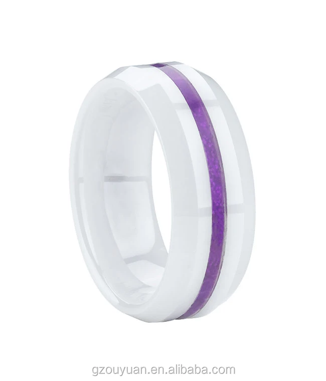 Tungsten Ceramic Ring Ceramic Jewelry Anillos Piezo Ceramic Ring