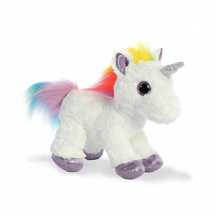 cartoon animal stuffed plush unicorn with stars