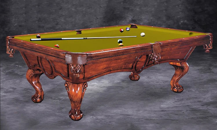 pool table with multiple games