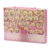 CMYK printing A4 size plastic portfolio briefcase PP document bag plastic file box with handle