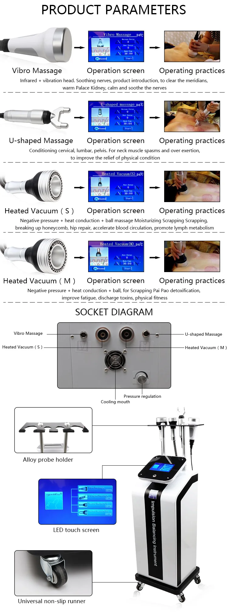 Massage Meridian Health Machine Dredge Meridian Physiotherapy