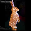 Custom design outdoor christmas lights led bunny for easter