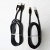 Unique New Design 1M 3FT Fabric Braided Cord 2A Metal Charger Data Sync Charging USB Type C Cable