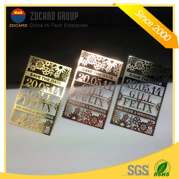 Custom Metal Invitations 7