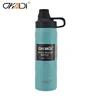 Function draw and label a thermos vacuum flask stainless steel sports water bottle with straw