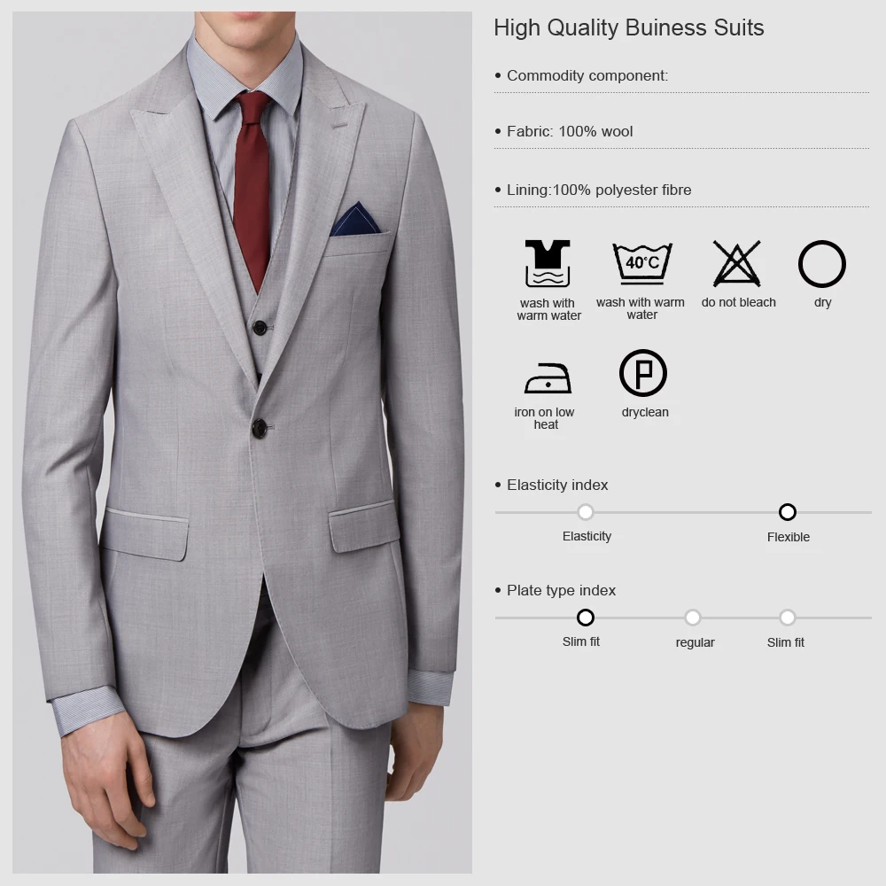 New Arrival Smart New Men Coat Pant Designs Suit Office Uniform Designs ...