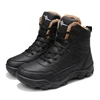 2018 Outdoor big cotton shoes snow boots large size shoes hiking boots plus velvet lining large size US7-11