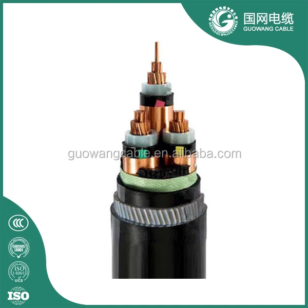 High Quality 11kv 3c X 240mm2 Cu/xlpe/swa/pvc Armoured Power Cable