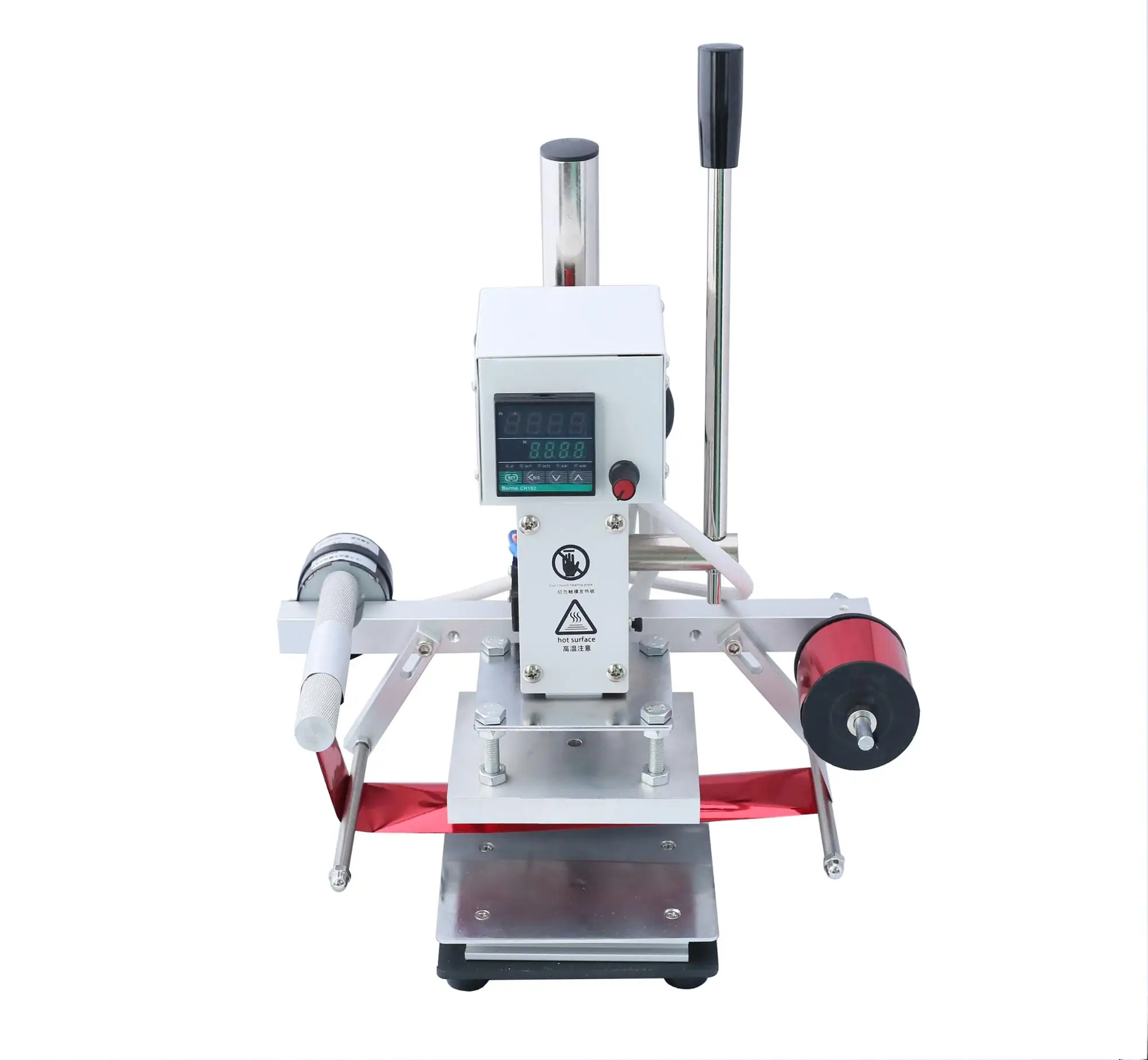 High Quality Manual Logo Letter Bronzing Hot Foil Stamping Machine For