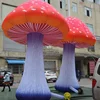 factory made advertising decoration 5m giant inflatable mushroom