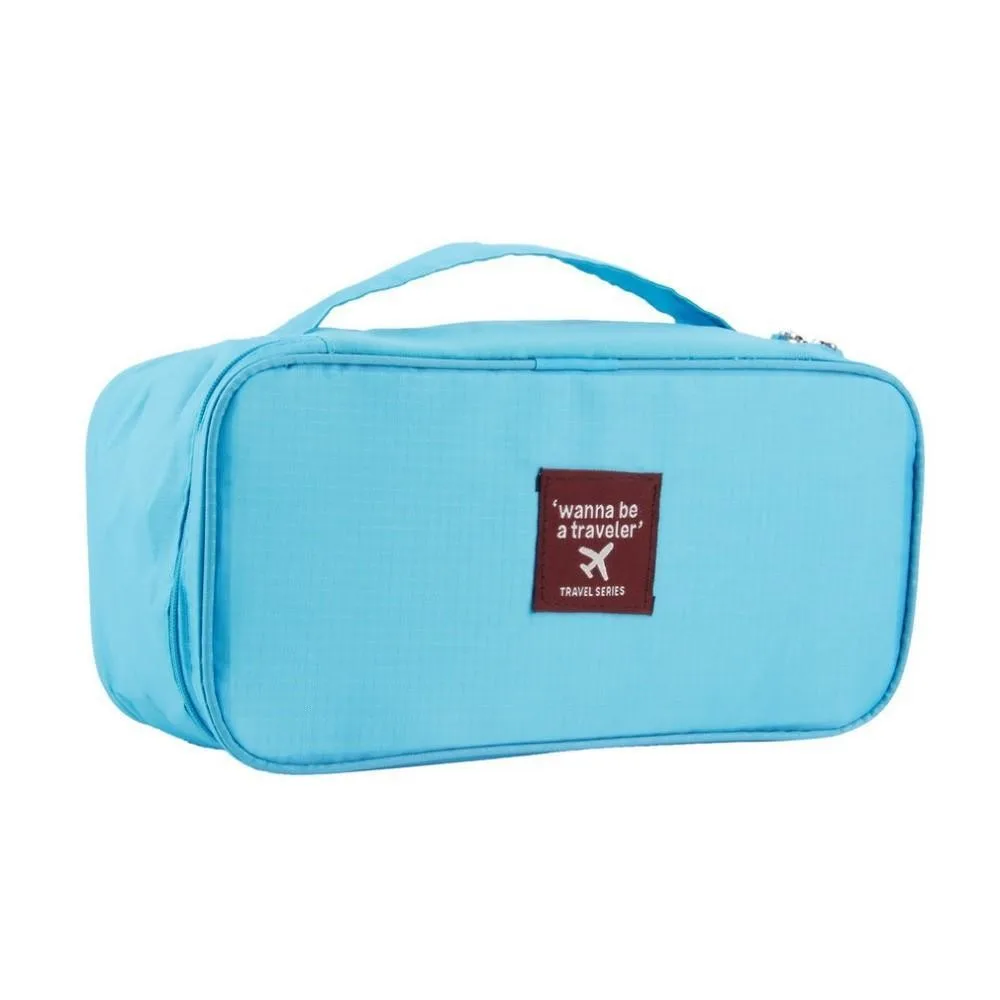 /Étui de Voyage Portable sous-v/êtements Bo/îtes de Rangement Organisateur Sac pour Lingerie Soutien-Gorge Prot/ège Lingerie Soutien-Gorge Cas Voyage