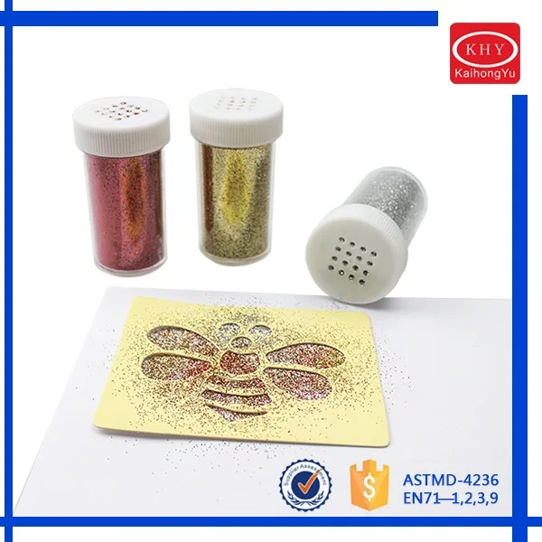 Multicolor 9ml Glitter Glue Set,Liquid Dry Glitter Glue Fast For