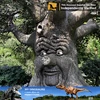 MY Dino-Kids playground artificial talking fairy tale smile face tree
