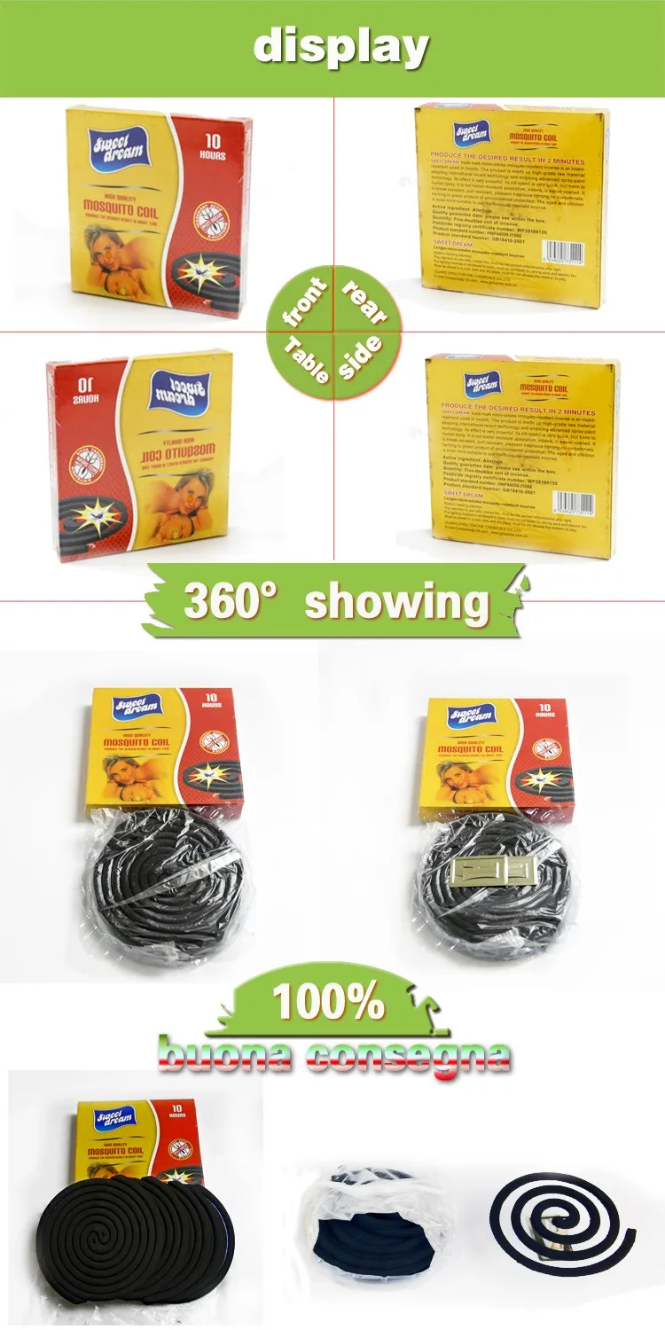 China Hot Selling Effective Anti Mosquito Black Repellent Coils