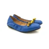 Women Egg Rolls Shoes Ladies Ballet Girls Floral Soft Folding Flats