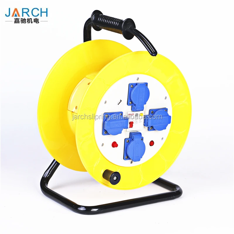 Spring rewind retractable fuel hose reel with hand nozzle