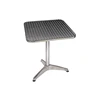 Modern Design Dining Room Aluminium Outdoor Table For Cafe Square