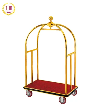 bellboy luggage trolley