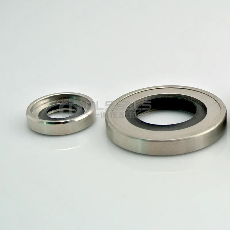 PTFE Lip seal rotary shaft Seals with Stainless Steel, View PTFE Lip