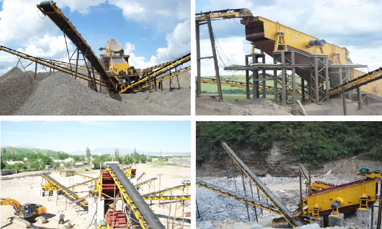 YK Series Circular Vibrating Screen Gold Screening Plant Sand Vibrating Screen