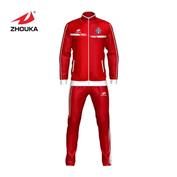 ladies red tracksuit