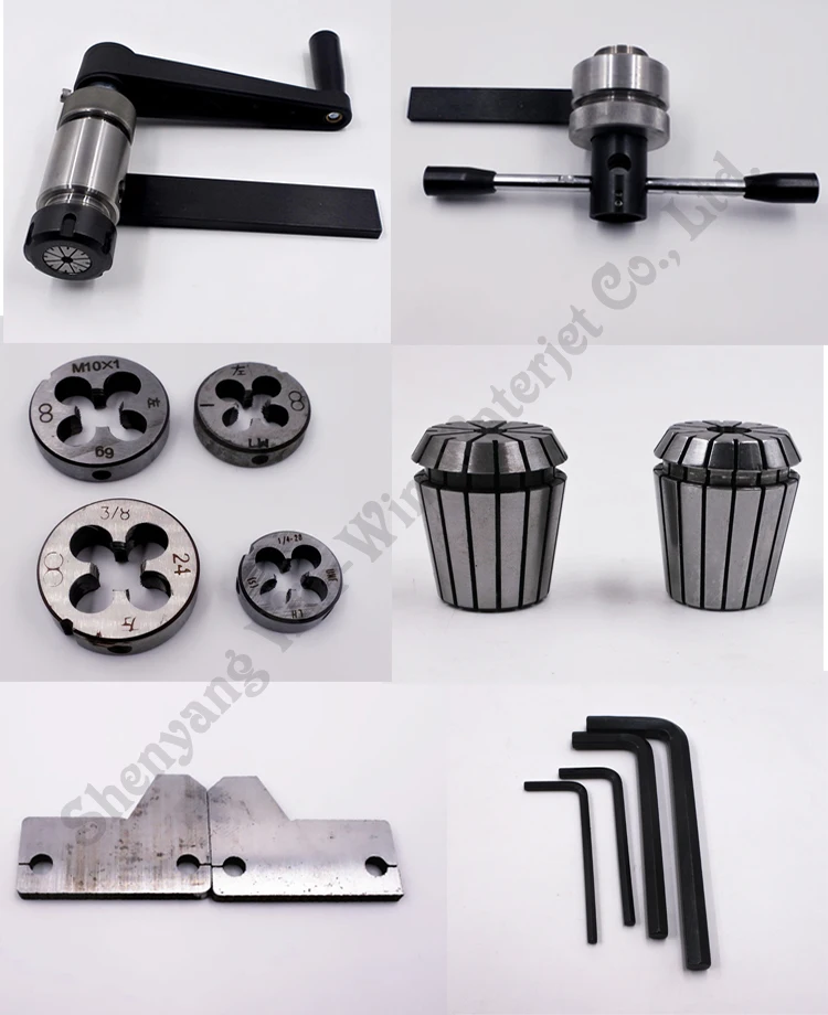 Coning and Threading Tool kit water jet cutting machine parts for 1/4