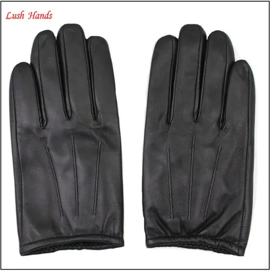 Men's100% genuine leather driving hand Gloves