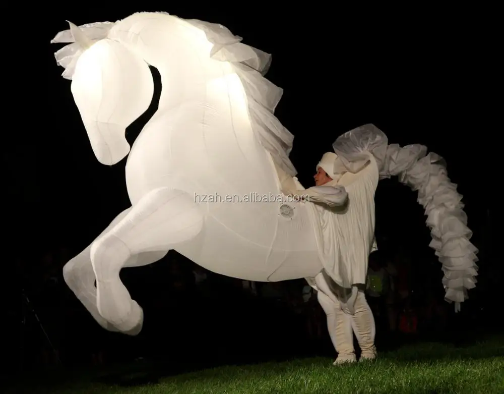 Inflatable Horse Costume For Jumping Inflatable Horse Riding Buy