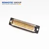 Machine Pins Plug Straight Through Hole Connector 44 Pins D-sub