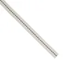 1/2" Polyester Tubular Flat Webbing with Black Tracer