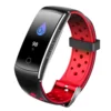 Fashion Sport Aluminum Alloy Frame Smart Band Dynamic Heart Rate Smart Watch Bracelet Blood Pressure Monitoring HD Color Screen