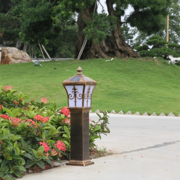 Solar Lawn Lights Landscape Garden Outdoor Fishing Net Column Grass Lights Residential Villa Park Small Street Lights