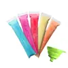 custom printed wholesale ziplock plastic ice lolly wrapper / bag