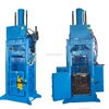 Hydraulic vertical waste paper clothes cardboard bottle baler / waste paper baler machine