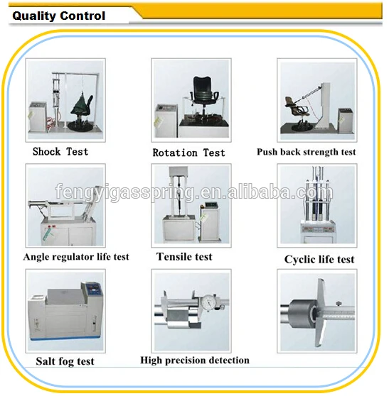 Manufacturers Furniture Parts Gas Spring Price Gas Spring Machine 60n