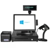 POS 15 inch 5 Wire Resistive Capacitive All in One Touch Screen POS Terminal/System