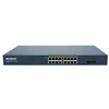 CCTV Network Ethernet Port-16 Gigabit PoE Switch 52V with 2 1000M SFP Combo for video Surveillance