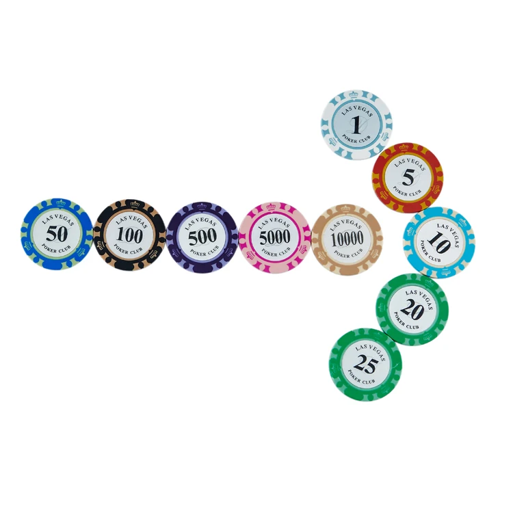 Hot Stamping Poker Chips Casino Poker Chip Gambling Chip With Security