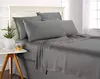 comforter sets pillow case cover decorative luxury king size bed sheet set satin bed sheet fabric