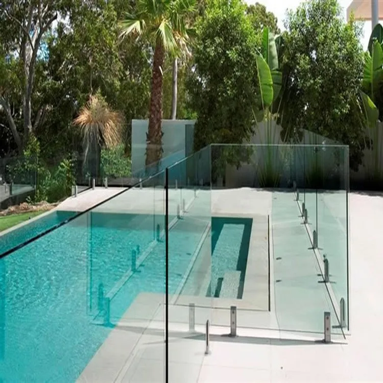 12mm tempered clear laminated glass price for swimming pool