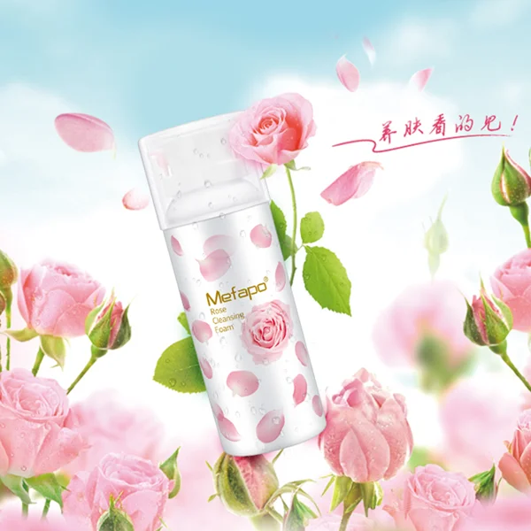 3d rose face wash foaming cleanser