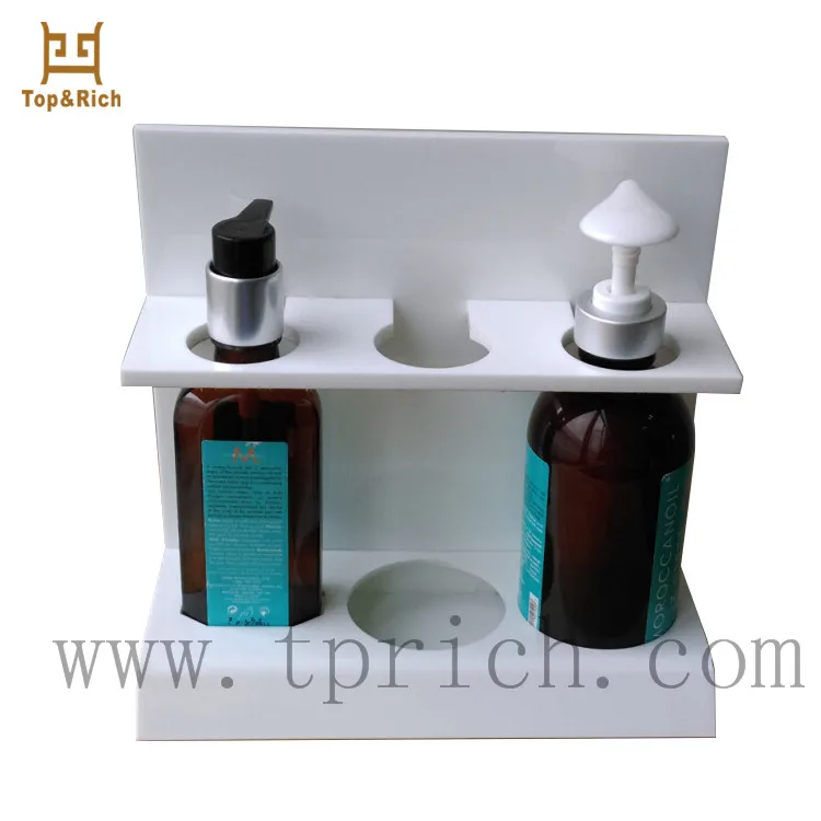 Best Selling Retailer Price Shopping Mall Pmma White Cosmetic Shampoo