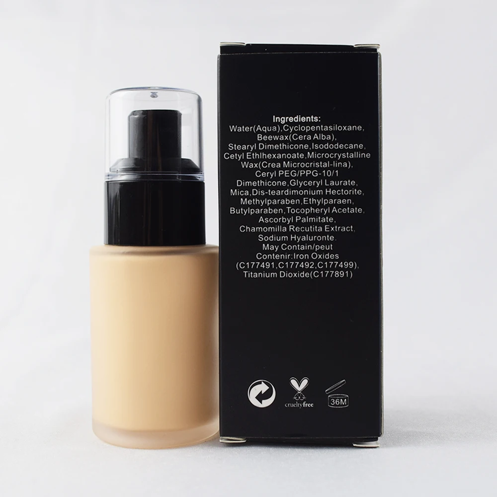 Oem Bases Para Cara En Maquillaje 9 Color Liquid Makeup Foundation
