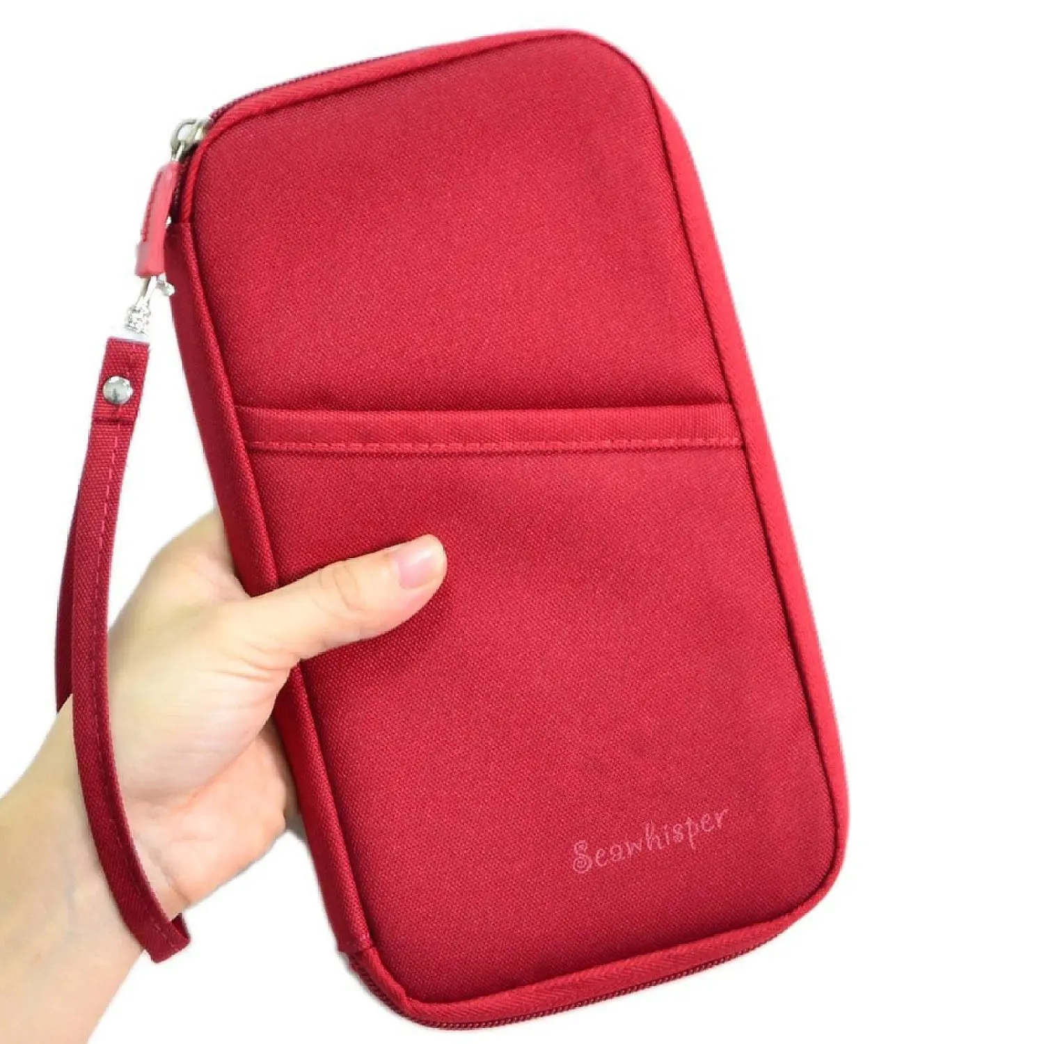nylon passport wallet