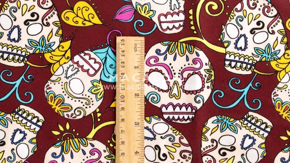 digital print french terry fabric