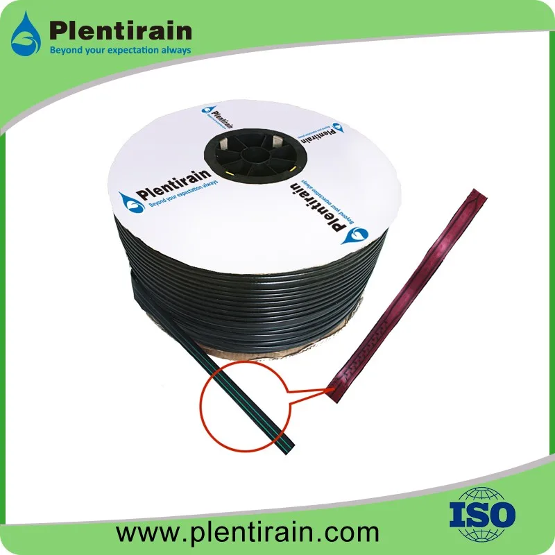 Double Line Drip Tape With 20 Cm Emitter Spacing For Agriculture Drip