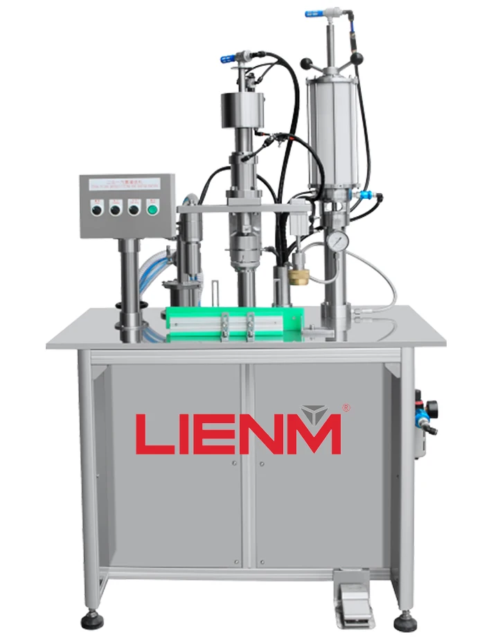 aerosol filling  machine
