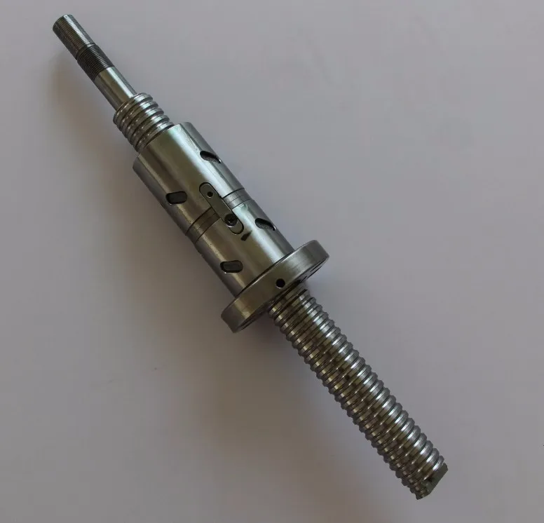 C7 Precision Rolled Thread Double Nut Ball Screw Buy C7 Precision