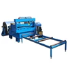 combined uncoiler leveler decoiling straightening coil machine floor deck roll forming machine/manual uncoiler/welding press